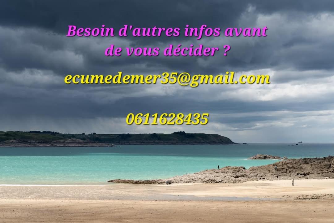 סן מלו Veritable Maison De Vacances A 500 M Des Plages מראה חיצוני תמונה